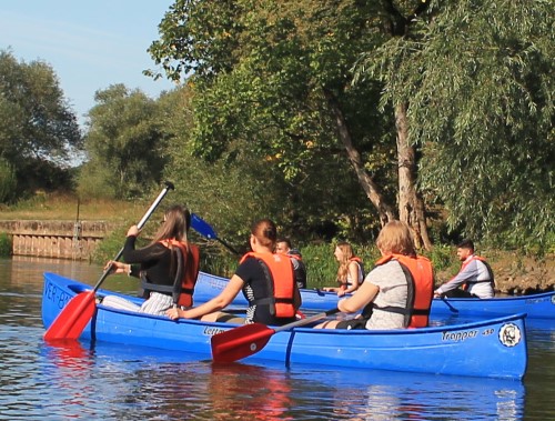 Aller 2x Kanadier blau